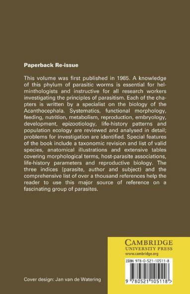 Biology of the Acanthocephala