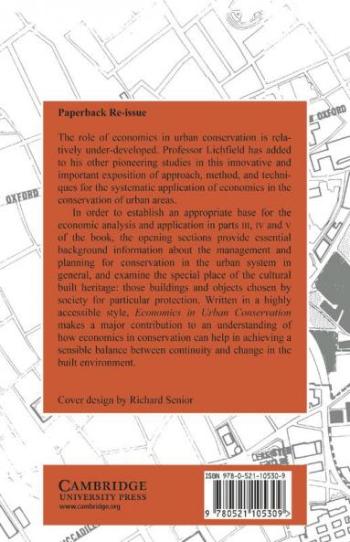 Economics in Urban Conservation