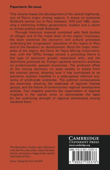 Miners Peasants and Entrepreneurs