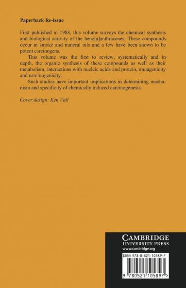 The Chemistry and Biology of Benz[a]anthracenes