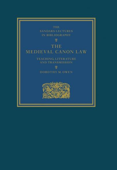 The Medieval Canon Law