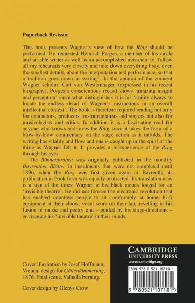 Wagner Rehearsing the 'Ring'