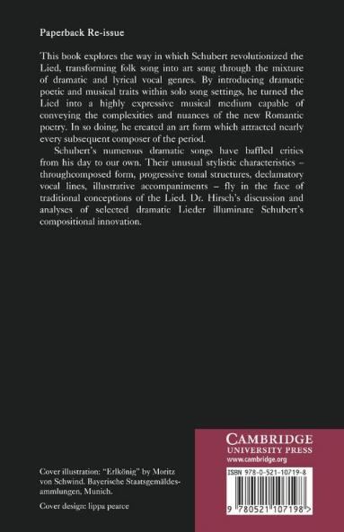 Schubert's Dramatic Lieder