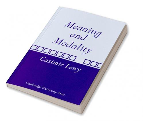 Meaning and Modality
