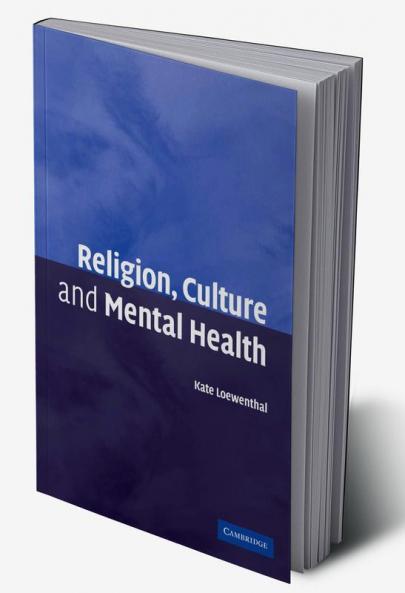 Religion Culture and Mental Health