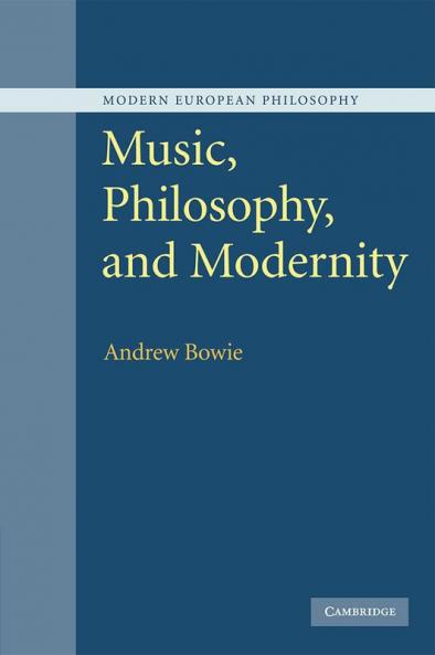 Music Philosophy and Modernity