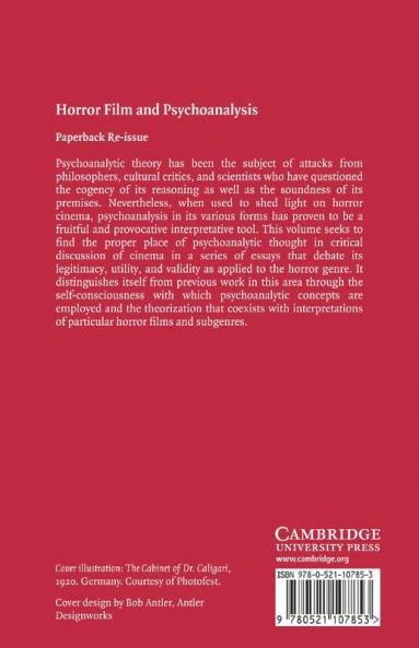 Horror Film and Psychoanalysis