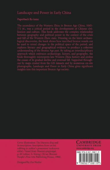 Landscape and Power in Early China