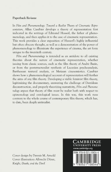 Film and Phenomenology