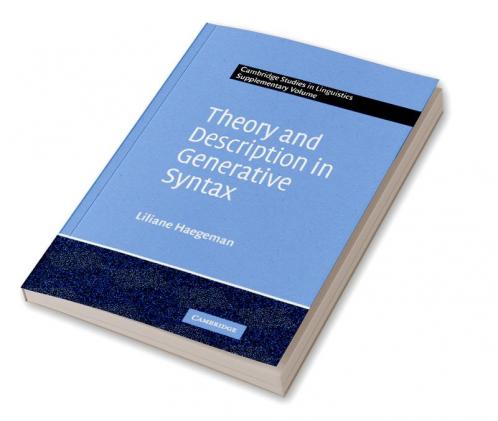 Theory and Description in Generative Syntax