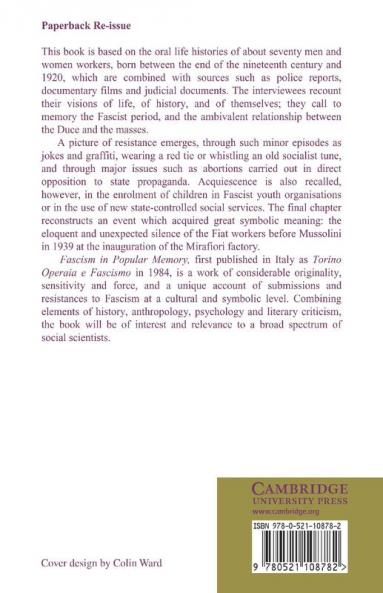 Fascism in Popular Memory