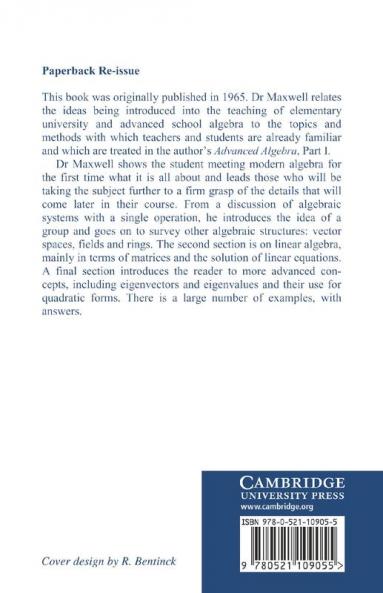 Algebraic Structure and Matrices Book 2