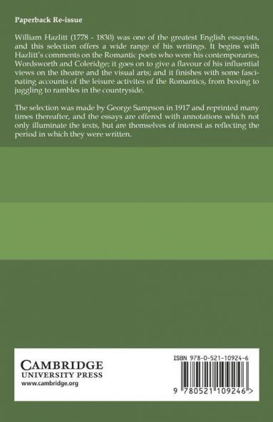 Selected Essays
