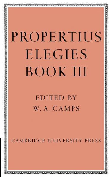 Elegies Bk 3 Camps