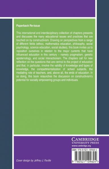 Constructivism and Education