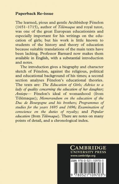 Fenelon on Education