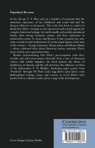 The American T. S. Eliot