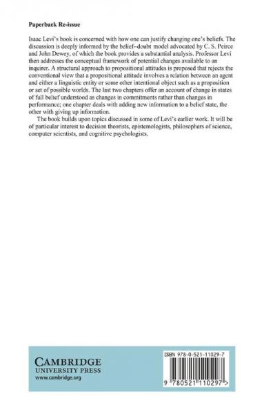 The Fixation of Belief and Its Undoing
