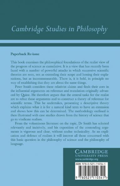 Realism and the Progress of Science