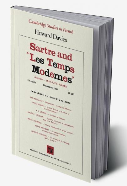 Sartre and 'Les Temps Modernes'