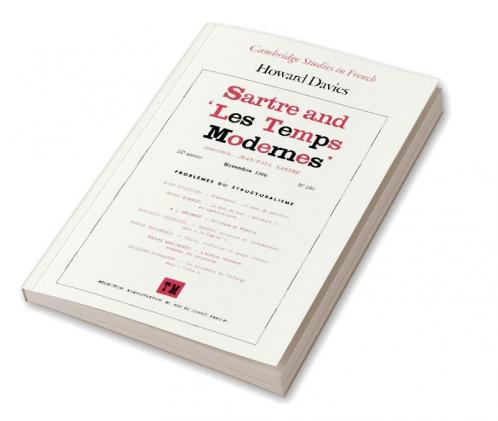 Sartre and 'Les Temps Modernes'