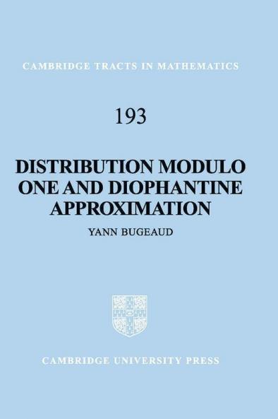 Distribution Modulo One and Diophantine Approximation