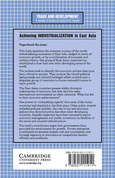 Achieving Industrialization in East Asia