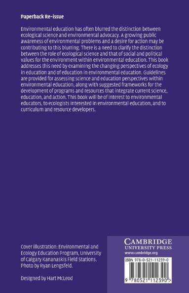 Environmental Education and Advocacy