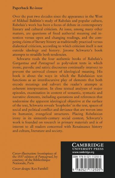 Irony and Ideology in Rabelais