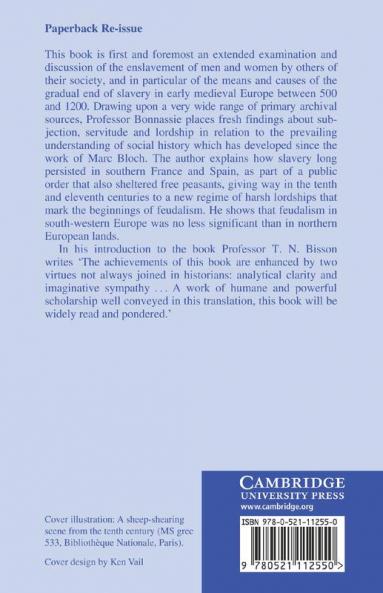From Slavery to Feudalism in South-Western Europe