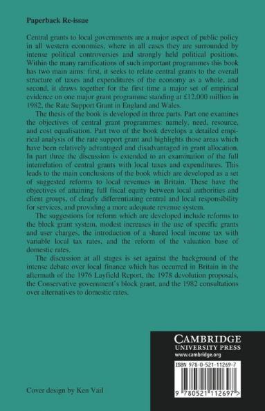 Central Grants to Local Governments
