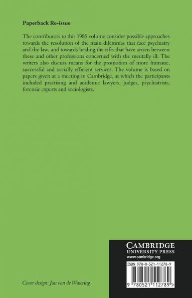 Psychiatry Human Rights and the Law