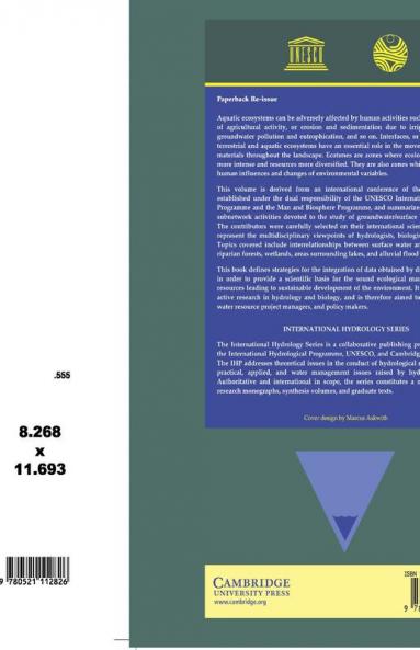 Groundwater/Surface Water Ecotones