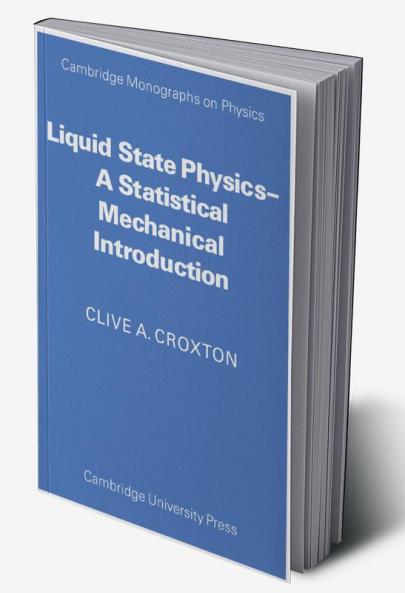 Liquid State Physics
