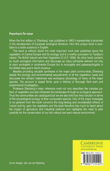 Vegetation Ecology of Central Europe