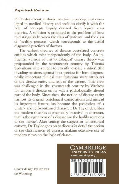 The Concepts of Illness Disease and Morbus