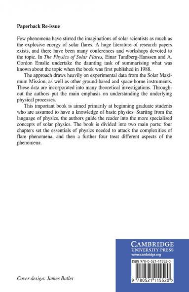 The Physics of Solar Flares