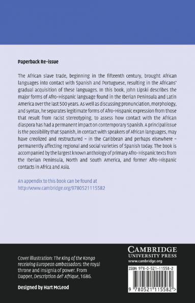 A History of Afro-Hispanic Language