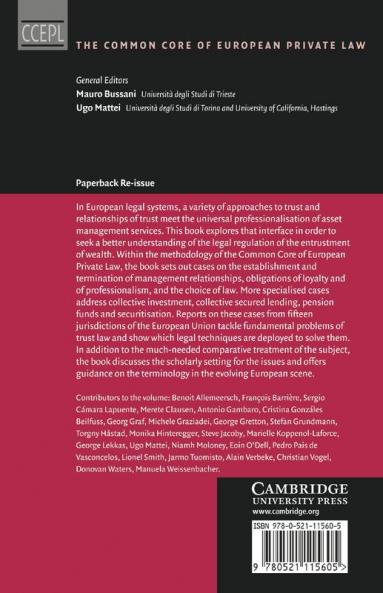 Commercial Trusts in European Private Law