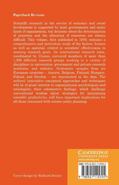 Scientific Productivity