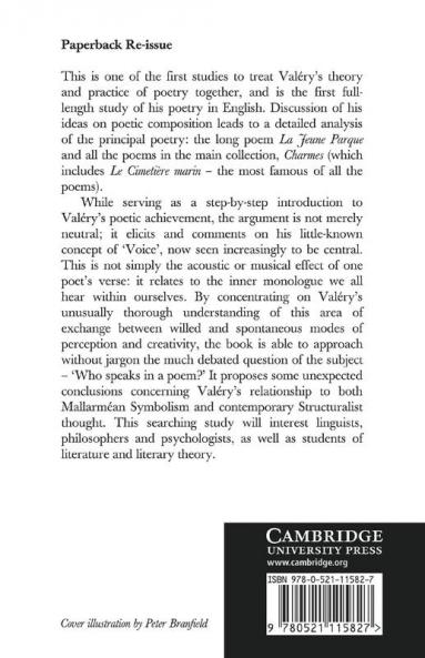 Paul Val Ry and Poetry of Voice