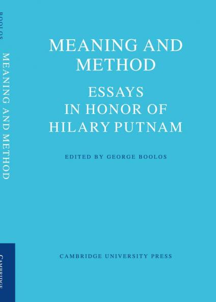 Meaning and Method