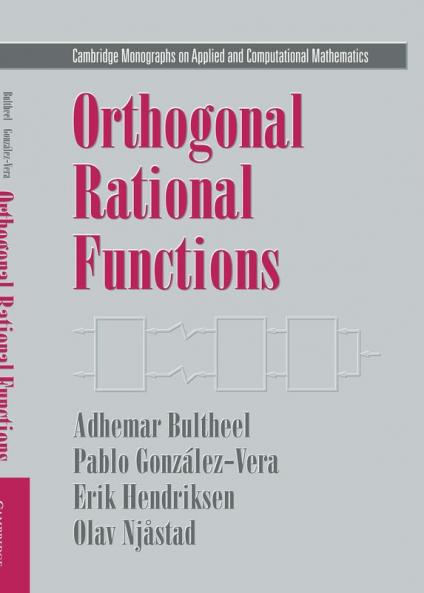 Orthogonal Rational Functions