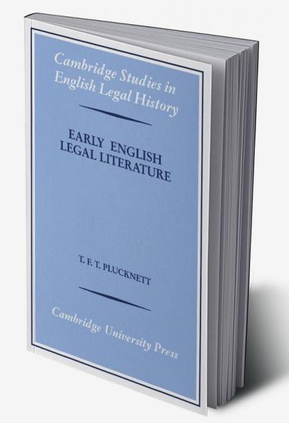 Early English Legal Literature