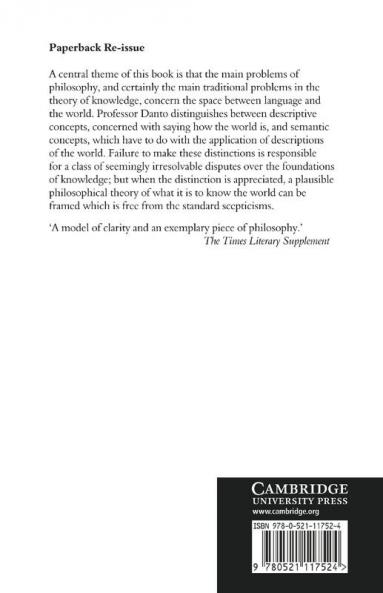 Analytical Philosophy of Knowledge