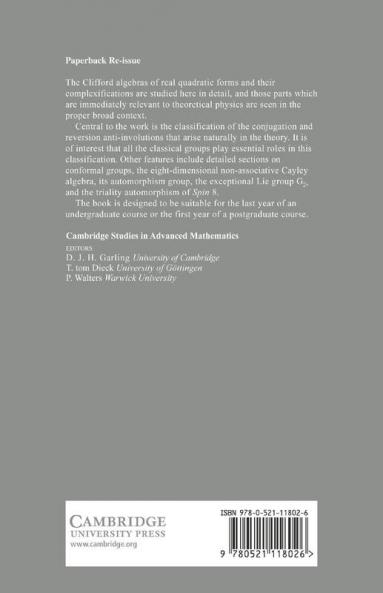 Clifford Algebras and the Classical Groups