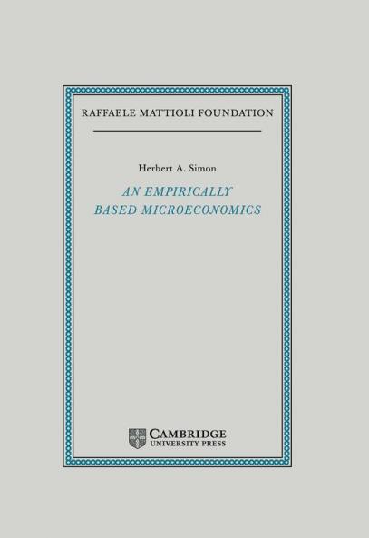 An Empirically-Based Microeconomics