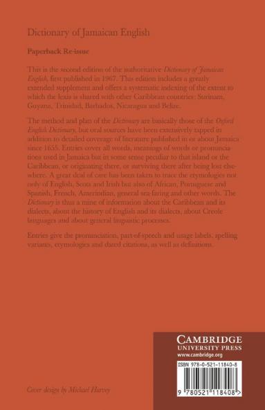 Dictionary of Jamaican English