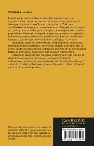 Biological Aspects of Human Migration