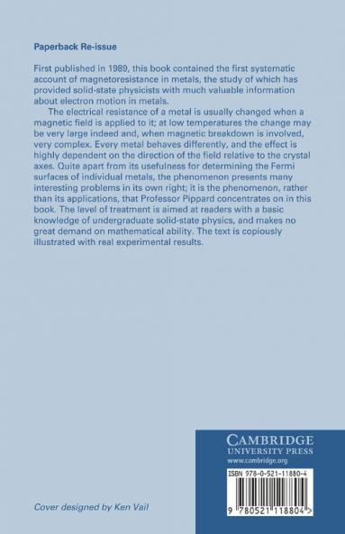 Magnetoresistance in Metals